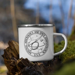 NASA Seal Enamel Mug