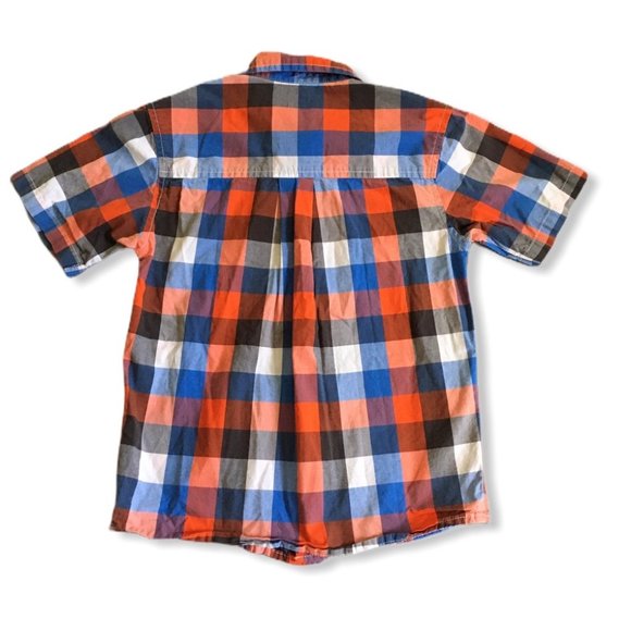 Oshkosh B'Gosh Red Plaid Button Down Size 5