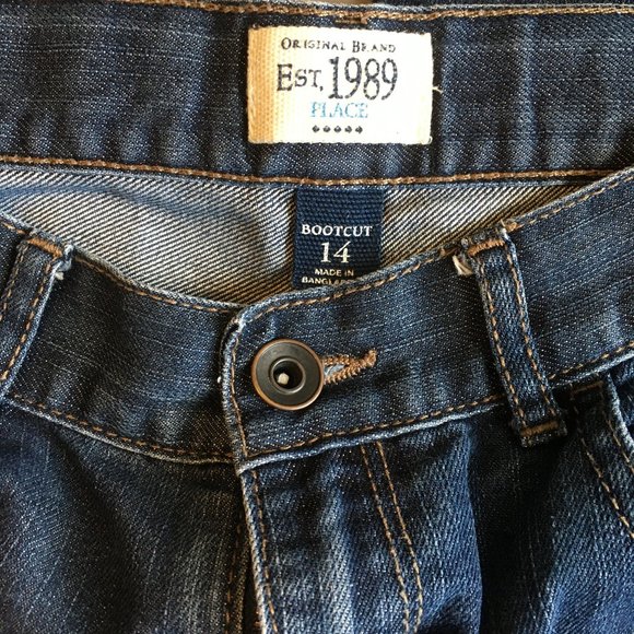 The Children's Place Boy's Boot Cut Jean Size 14