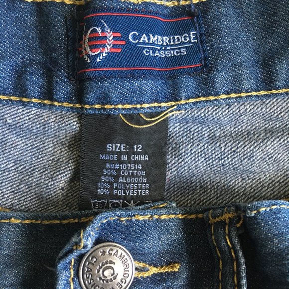 Cambridge Classics Kids Jeans Size 12