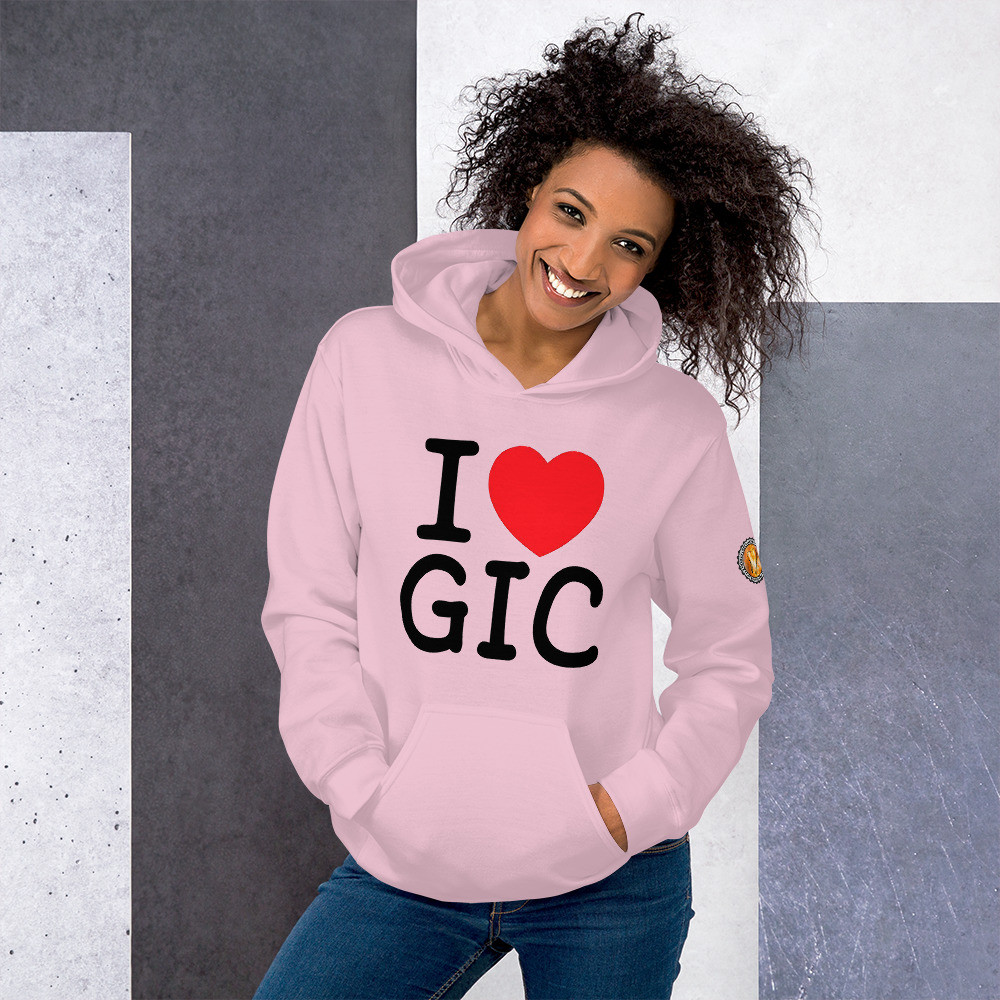 I Heart GIC Unisex Hoodie