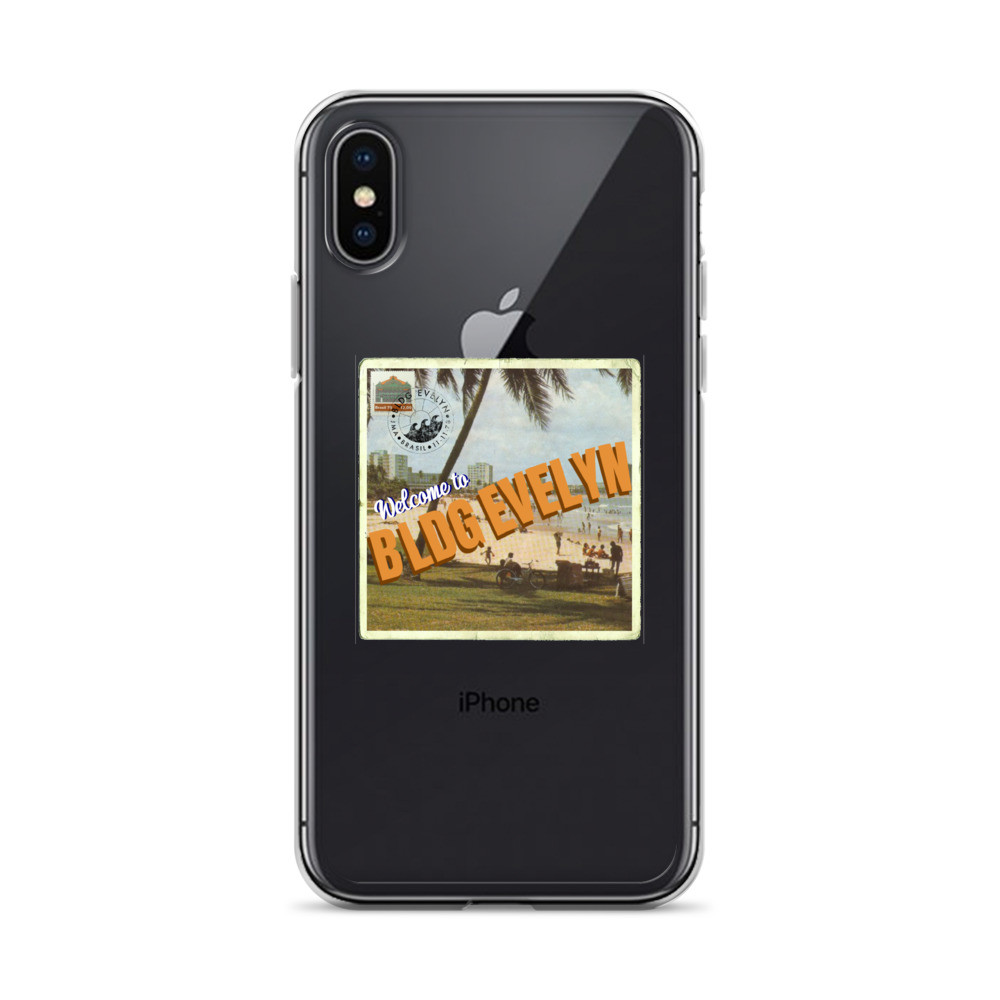 "BLDG Evelyn Postcard Logo" iPhone Case