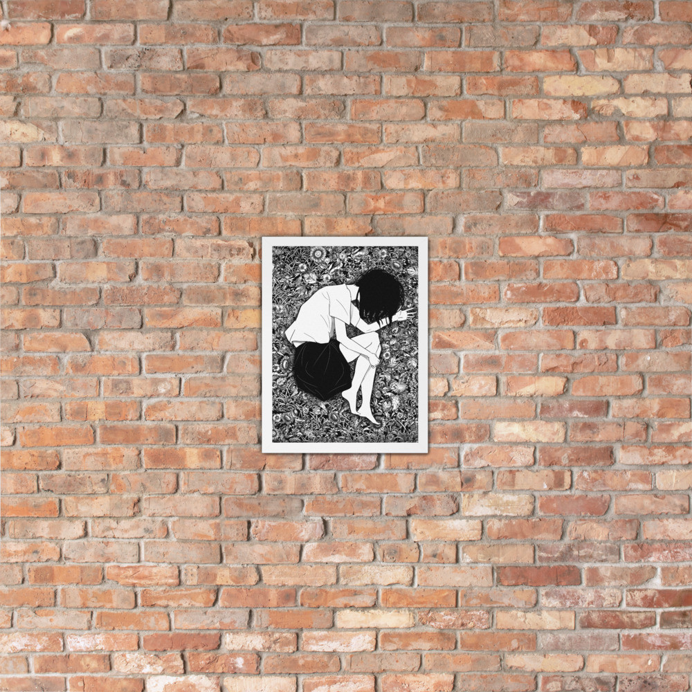 BLDG Evelyn Chapter Artwork Framed poster
