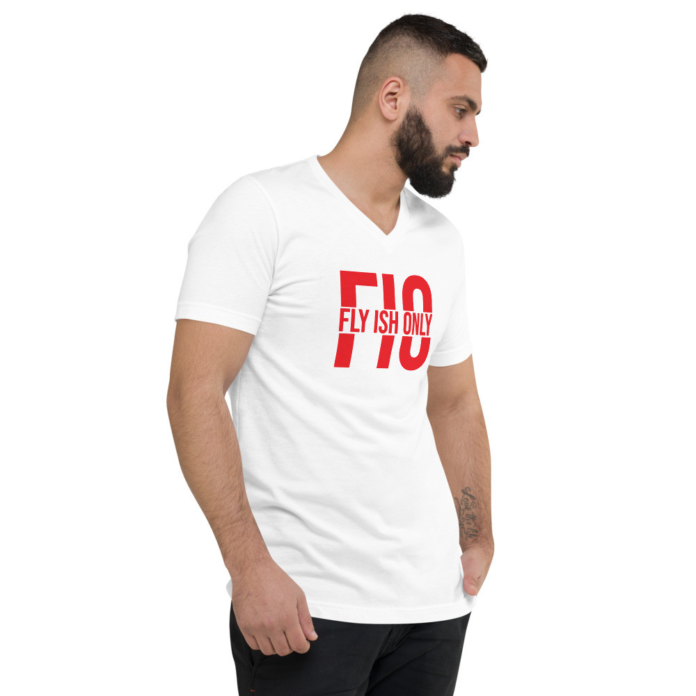 Unisex Short Sleeve V-Neck T-Shirt