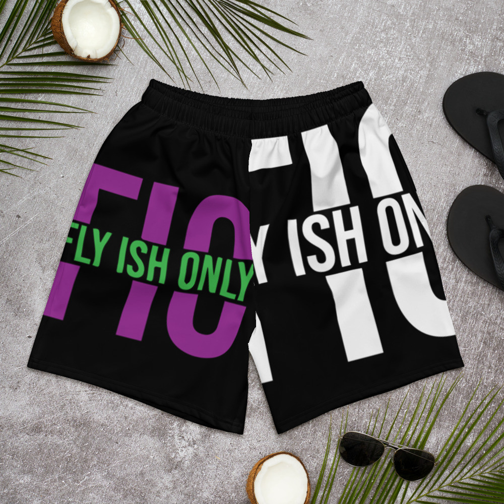 Men's Athletic Long Shorts with FIO logo