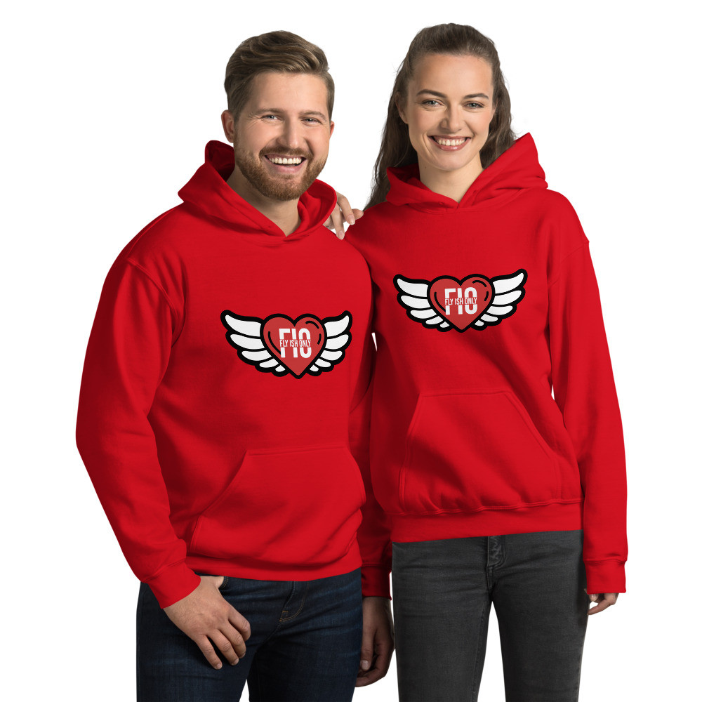 Love Is Fly Unisex Hoodie