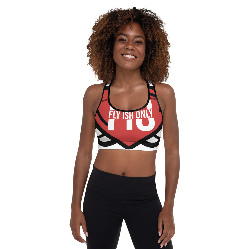 Love Is Fly Padded Sports Bra