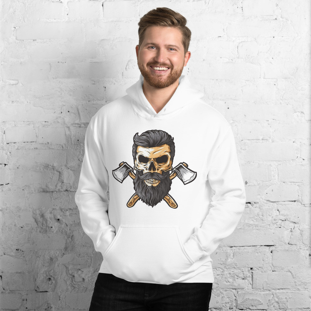 cross axe skull