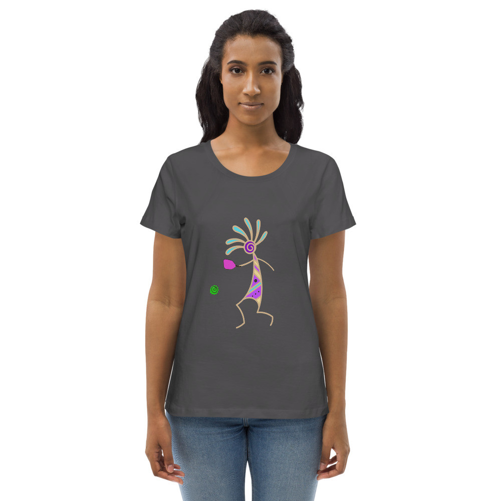 Pickleball Kokopelli Women's Fitted Eco Tee