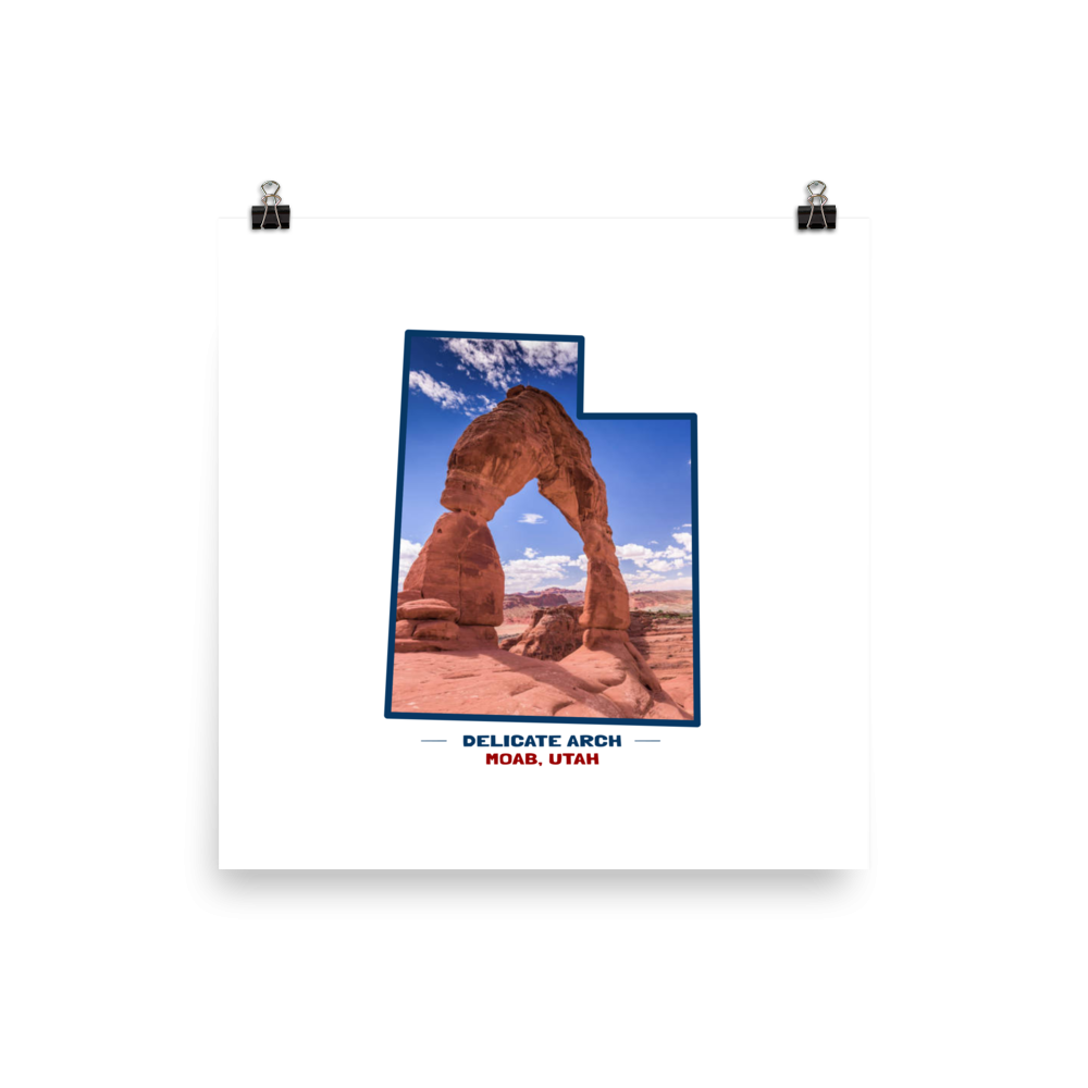 Delicate Arch poster